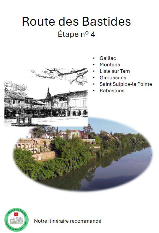 Bastides Route Guide Stage 4 in english